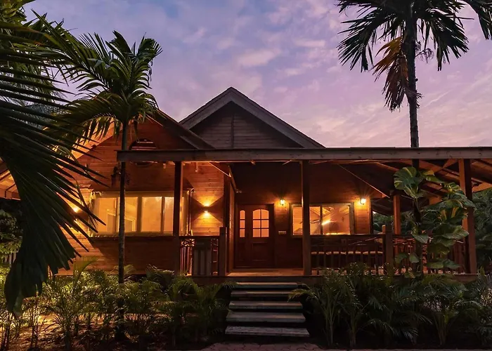 Nature'S Abode - The Wooden Villa At Morjim By Stayvista