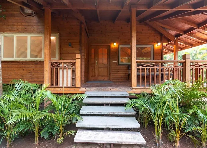 Nature'S Abode - The Wooden Villa At Morjim By Stayvista